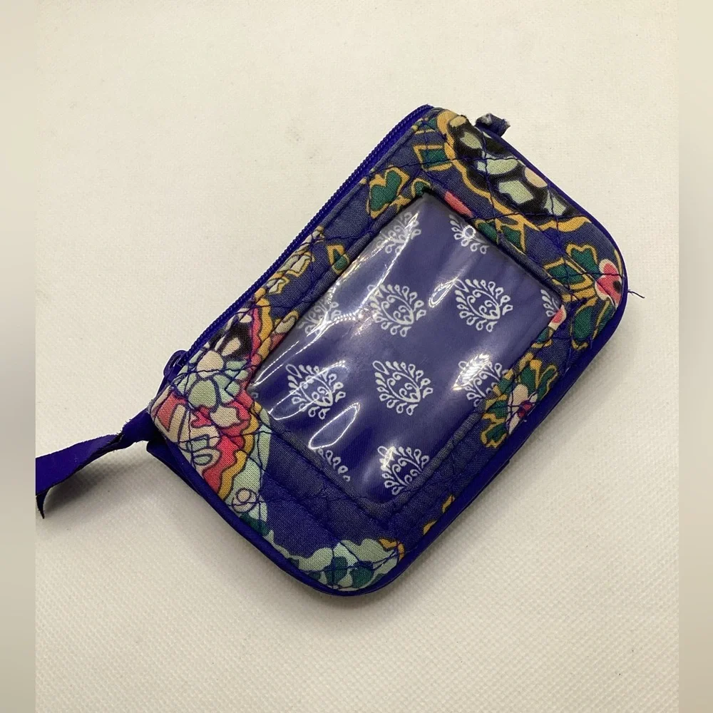 Vera Bradley. 2 wristlets/ID case. Rain Forest and Romantic Paisley print - Picture 12 of 16